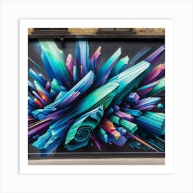 Crystals 1 Art Print