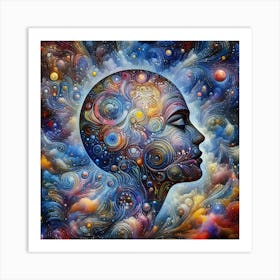 Psychedelic Painting 2 Art Print