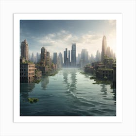 Last City On Earth Art Print