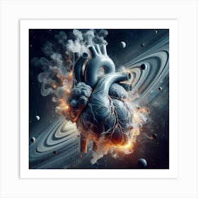 Heart Of Space Art Print