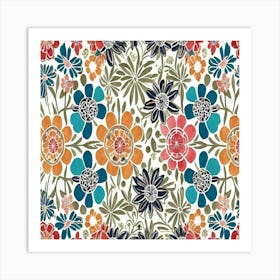 Floral Print Art Print