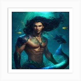 Mermaid 2 Art Print