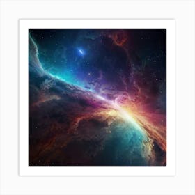 Nebula Art Print