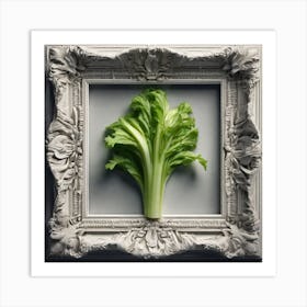 Lettuce In A Frame Art Print