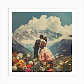 The Hils Are Alive With Romance Art Print