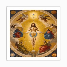 Birth Of Jesus Art Print