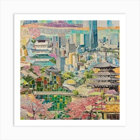 Tokyo Cityscape Art Print