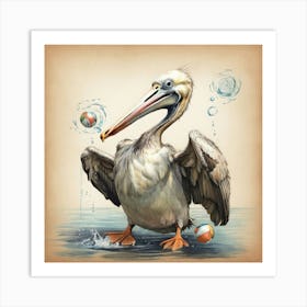 Pelican 30 Art Print