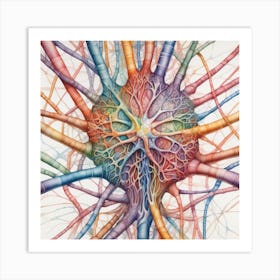 Neuron 66 Art Print