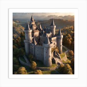 Fairytale Castle 4 Art Print