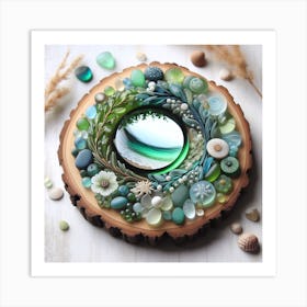 Sea thee glass Art Print