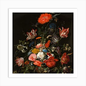 Flowers In A Vase Art Print