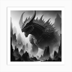 Godzilla 1 Art Print