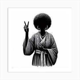 Peace Sign Art Print