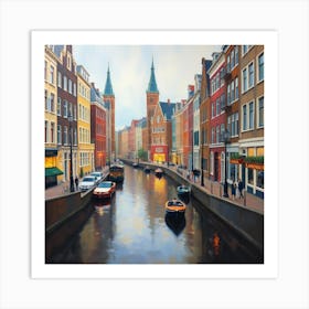 Amsterdam Canal 2 Art Print