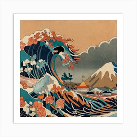 Great Wave Off Kanagawa Art Print