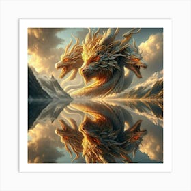 Dragons 2 Art Print