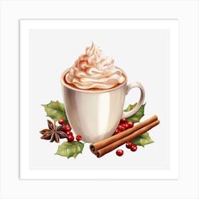 Hot Cocoa 7 Art Print