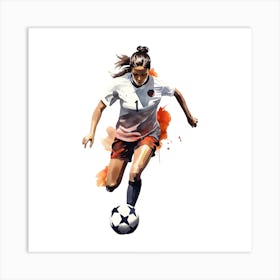 Soccer Player 1 Art Print