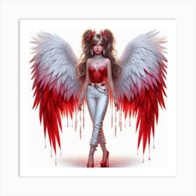 Angel Wings 17 Art Print