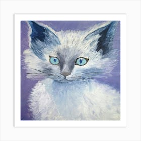 Cat Painting Art Print