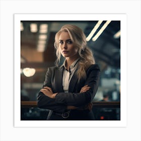 Businesswoman Art Print