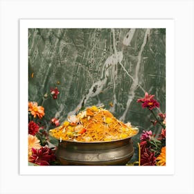 Indian Food Art Print