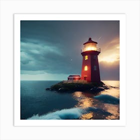 Lighthouse 1 Art Print