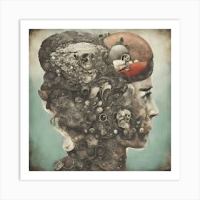 Head Of A Woman Art Print