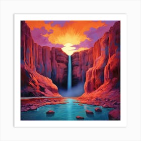 Waterfall Art Print