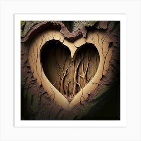 Heart Of The Forest Art Print