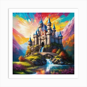 Cinderella Castle 27 Art Print