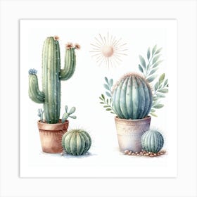 Cactus 6 Art Print