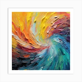 Abstract Painting 21 Art Print