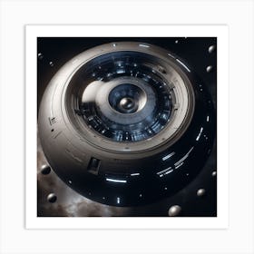 Spaceship 65 Art Print