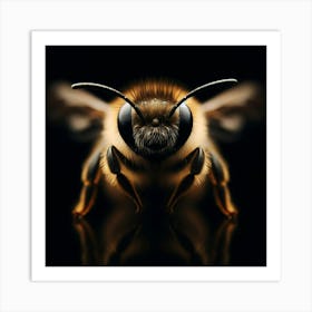 Bee Portrait 3 Art Print