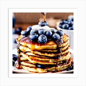 Pancakes 2 Art Print