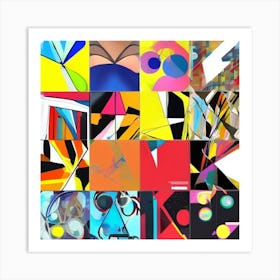 Abstract Painting 3 Art Print