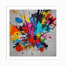 Abstract Expressionism 2 Art Print