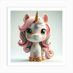 Unicorn 166 Art Print