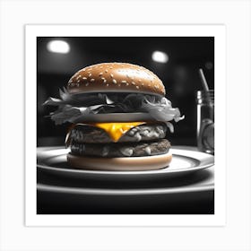 Burger 11 Art Print