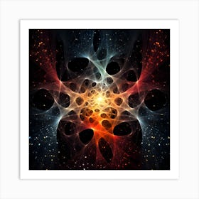 String Theory According To Ai By Csaba Fikker For Ai Art Depot 4 Art Print