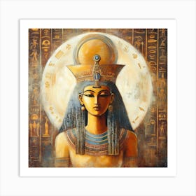 Egyptian Goddess 1 Art Print