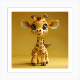 Giraffe 49 Art Print