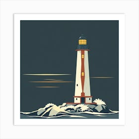 Lighthouse 5 Art Print