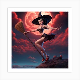 Witches Art Print