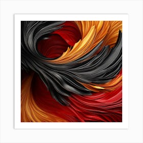 Firefox Wallpaper Art Print