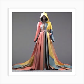 Colorful Robe Art Print