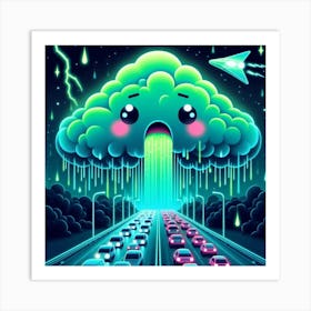 Cloud Art 1 Art Print