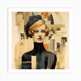 Portrait Of A Woman Art Print